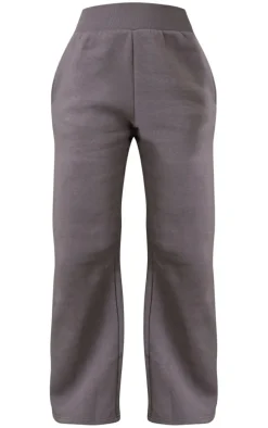 Tall Steel Blue High Waist Wide Leg Sweatpant