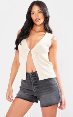 Tall Stone Knitted Vest