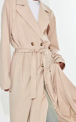 Tall Stone Structured Midaxi Trench