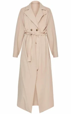 Tall Stone Structured Midaxi Trench