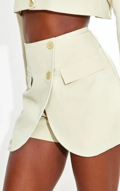 Tall Stone Tailored Wrapover Skort