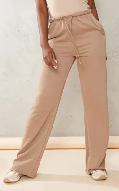 Tall Taupe Raw Hem Basic Sweatpants