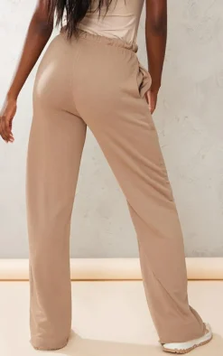 Tall Taupe Raw Hem Basic Sweatpants