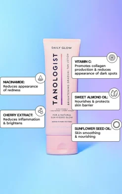 Tanologist Daily Glow Hydrating Gradual Tan Medium Dark 250ml