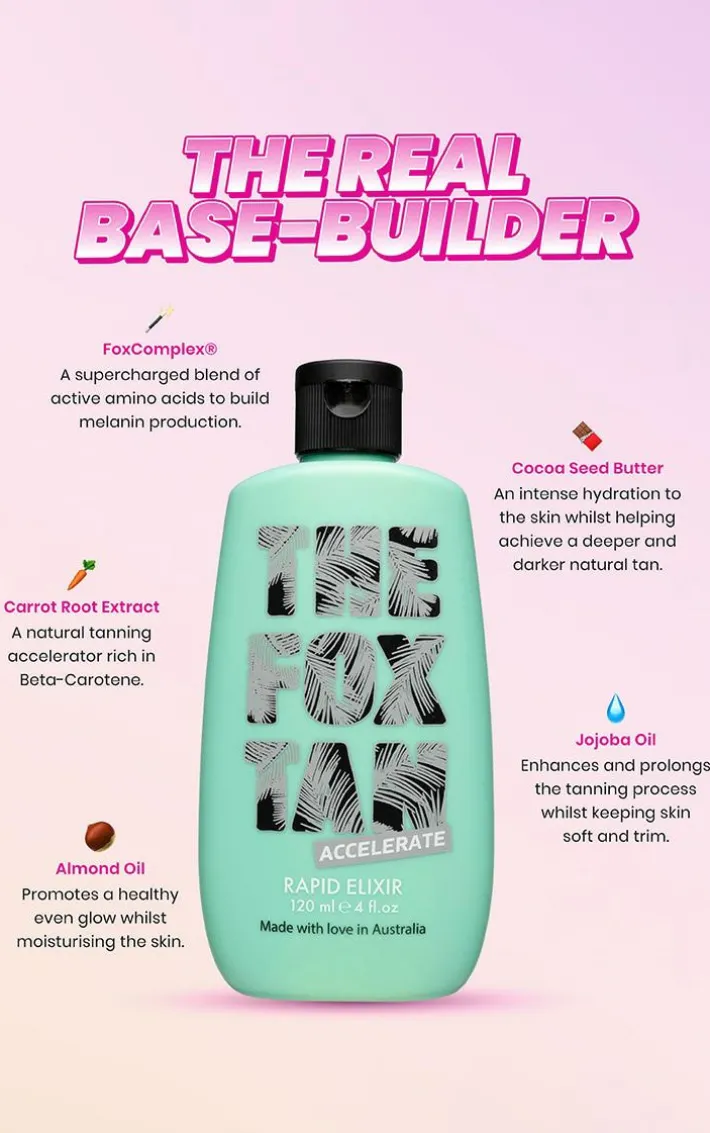 The Fox Tan Rapid Tanning Elixir 120ml