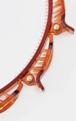 Tortoiseshell Twist Hair Clip Headband