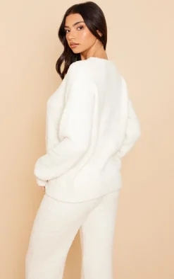 Vanilla Cosy Long Sleeve Pajama Top