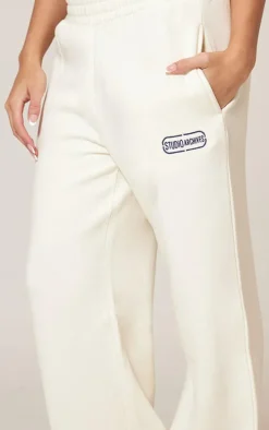 Vanilla Studio Archive Embroidered Wide Leg Sweatpants