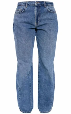 Vintage Boxer Waistband Detail Denim Jeans