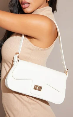 White Envelope Shoulder Bag