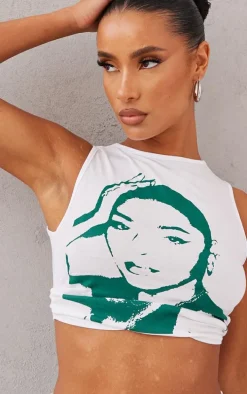 White Lightweight Low Rise Cargo Shorts