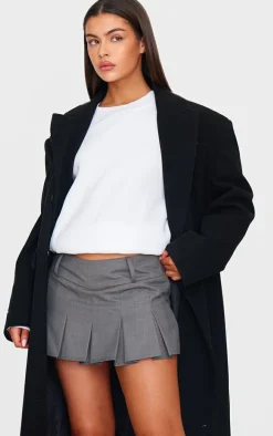 White Oversized Fitting Sweatshirt