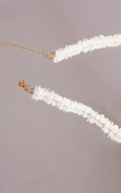 White Shell Belly Chain