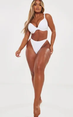 White Soft Touch Cotton Full Coverage Dd+ Cup Size Bra