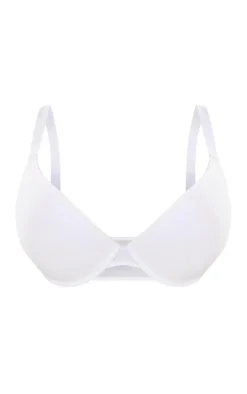 White Soft Touch Cotton Full Coverage Dd+ Cup Size Bra
