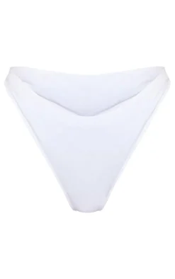 White Soft Touch Cotton Thong