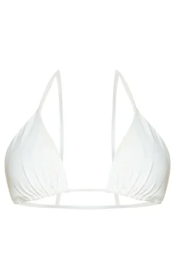 White Triangle Mix & Match Bikini Top