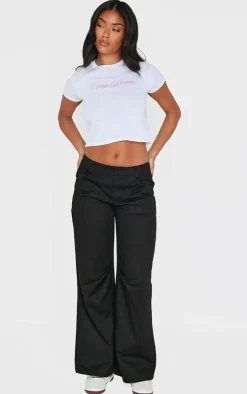 White Very Demure Baby Doll Tee