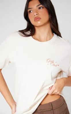 White Wine Night Oversized T-shirt
